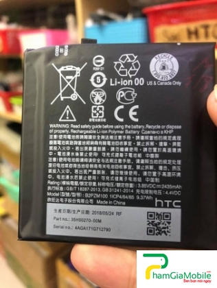 Thay Pin HTC U Play Mã B2PZM100 Chính Hãng Lấy Liền