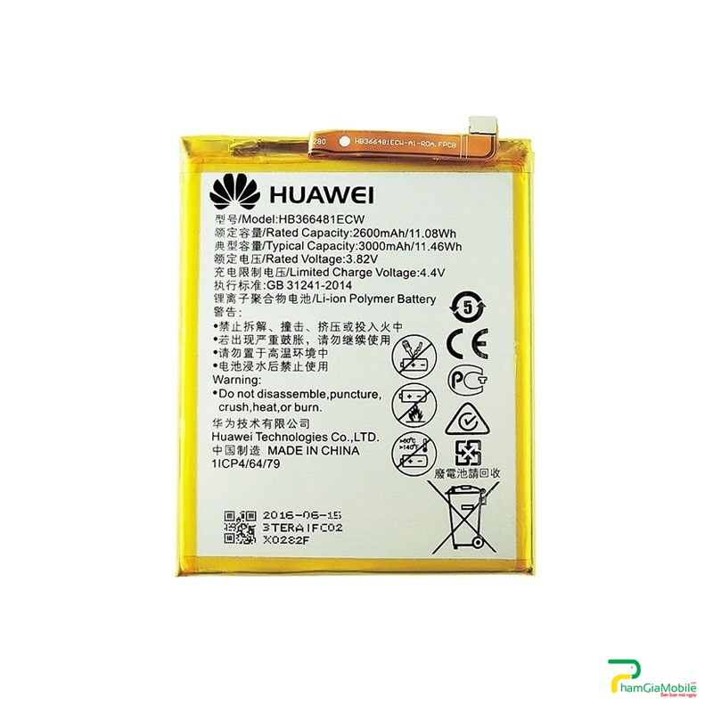 Thay Pin Huawei P9 Lite Battery HB366481ECW có dung lượng 3000mAh và số vold là 3.8V , được sản xuất theo chuẩn Li-ion . Pin được cải thiện hơn Pin cũ sẽ giúp bạn tạo nên sức mạnh để tiếp tục thực hiện nhu cầu thông tin liên lạc của bạn. Hoàn hảo như một pin phụ hoặc thay thế tiện dụng.