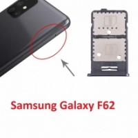 Khay Sim Samsung Galaxy F62 Khay thẻ Micro SD SIM Card Tray Zin New