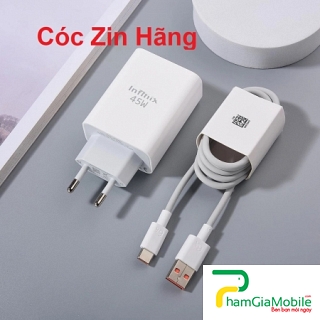 Bộ Sạc 45W Infinix Note 40 30 30i Zero 30 X Pro GT 10 Siêu Nhanh 6A USB C Hot 40 30
