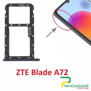 Khay Sim, Khay Thẻ Nhớ ZTE Blade A72