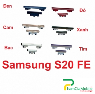 Nút Nguồn Nhựa Âm Lượng Ngoài Samsung Galaxy S20 FE Original Power Button + Volume Control Button Nút Nguồn Nhựa Âm Lượng Ngoài Samsung Galaxy S20 FE Original Power Button + Volume Control Button