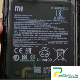 Khắc Phục Lỗi Pin Xiaomi Mi CC9e Phù Pin, Hao Pin Tại HCM
