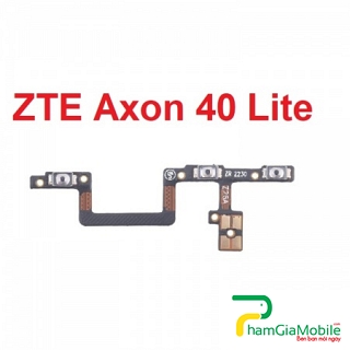 Dây Nút Nguồn ZTE Axon 40 Lite On Off Âm Lượng Power Volume Button Mới