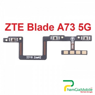 Dây Nút Nguồn ZTE Blade A73 5G On Off Âm Lượng Power Volume Button Mới