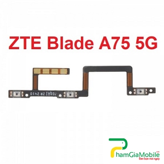 Dây Nút Nguồn ZTE Blade A75 5G On Off Âm Lượng Power Volume Button Mới