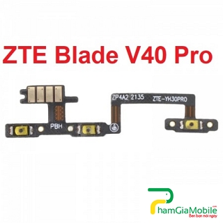 Dây Nút Nguồn ZTE Blade V40 Pro On Off Âm Lượng Power Volume Button Mới