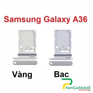 Khay Sim Samsung Galaxy A36 SM-A366U SIM + Thẻ Nhớ Micro SD Card Tray Zin