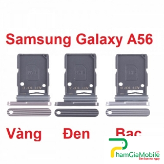 Khay Sim Samsung Galaxy A56 SM-A566U SIM + Thẻ Nhớ Micro SD Card Tray Zin