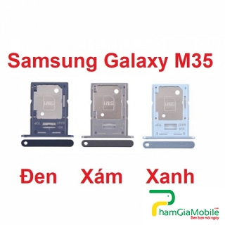 Khay Sim Samsung Galaxy M35 5G SM-M356B SIM + Thẻ Nhớ Micro SD Card Tray Zin