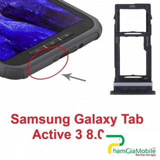 Khay Sim Samsung Galaxy Tab Active 3 8.0 SM-T570 T575 Khay thẻ Micro SD SIM Card Tray Zin New