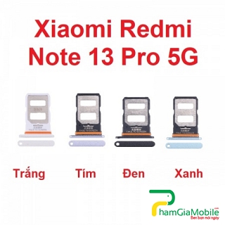 Khay Sim Xiaomi Redmi Note 13 Pro 5G SIM Card Tray Mới