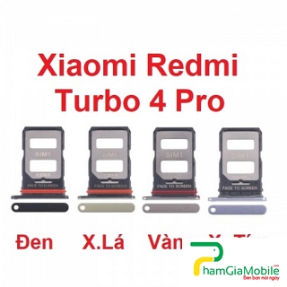 Khay Sim Xiaomi Redmi Turbo 4 Pro Original SIM Card Tray + SIM Card Tray