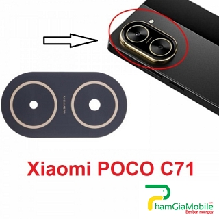 Kính Camera Sau Xiaomi POCO C71 Back Camera Lens