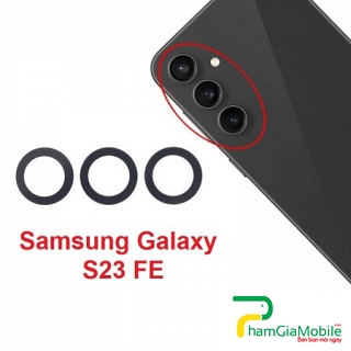 Mặt Kính Camera Sau Samsung Galaxy S23 FE SM-S711B Back Camera Lens Mới