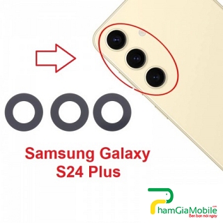 Mặt Kính Camera Sau Samsung Galaxy S24+ / S24 Plus Back Camera Lens Mới