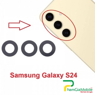 Mặt Kính Camera Sau Samsung Galaxy S24 SM-S921B Back Camera Lens Mới