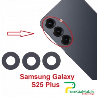 Mặt Kính Camera Sau Samsung Galaxy S25+ / S25 Plus SM-S936B Back Camera Lens Mới