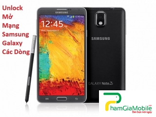 Mua Code Unlock Mở Mạng Samsung Galaxy Note 3 Uy Tín Tại HCM