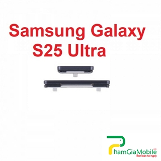 Nút Nguồn Nhựa Âm Lượng Ngoài Samsung Galaxy S25 Ultra Power Button + Volume Control Button