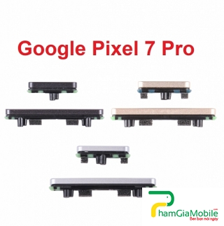 Nút Nguồn Ngoài Vỏ Google Pixel 7 Pro Điều Chỉnh Âm Lượng Nhựa Bên Sườn Original Power Button + Volume Control