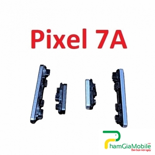 Nút Nguồn Ngoài Vỏ Google Pixel 7A Điều Chỉnh Âm Lượng Nhựa Bên Sườn Original Power Button + Volume Control