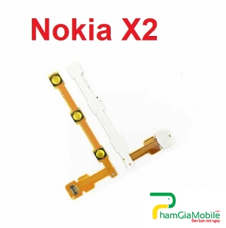 Dây Nút Nguồn Âm Lượng Nokia X2 RM-1013 Side Power On off + Volume Key Flex Cable