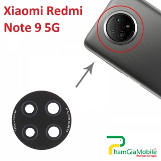 Thay Kính Camera Sau Xiaomi Redmi Note 9 5G M2007J22C Chính Hãng Lấy Liền