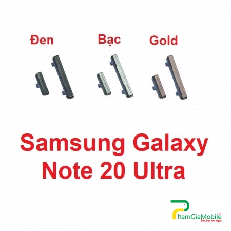 Nút Nguồn Nhựa Âm Lượng Ngoài Samsung Galaxy Note 20 Ultra Original Power Button + Volume Control Button