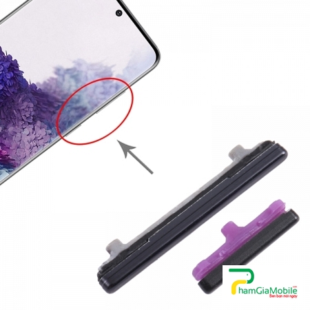 Nút Nguồn Nhựa Âm Lượng Ngoài Samsung Galaxy S20 Original Power Button + Volume Control Button