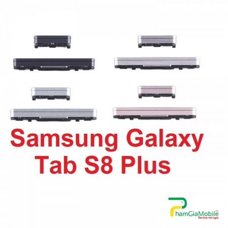 Nút Nguồn Nhựa Âm Lượng Ngoài Samsung Galaxy Tab S8+ SM-X800 / X806 / X806B / X806U / X806N / X808 Original Power Button + Volume Control Button