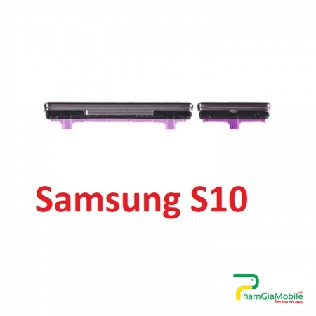 Nút Nguồn Nhựa Âm Lượng Ngoài Samsung Galaxy S10 Original Power Button + Volume Control Button