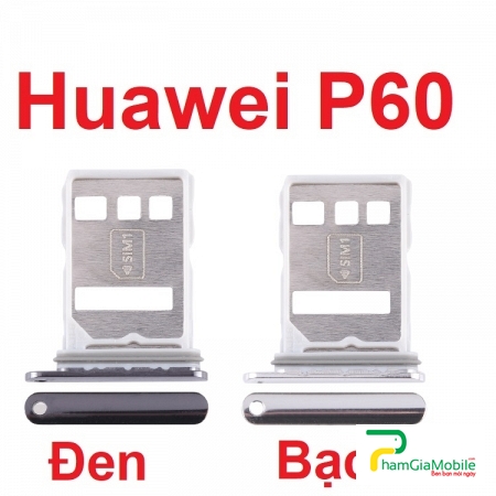 Khay Đựng Sim Huawei P60 Art SIM + NM Card Tray Zin