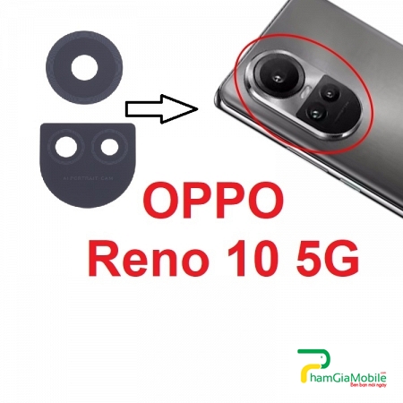 Mặt Kính Camera Sau OPPO Reno 10 5G Original Back Camera Lens