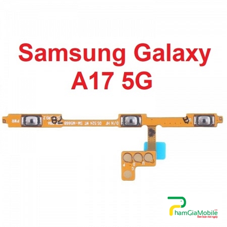 Dây Nút Nguồn Samsung Galaxy A17 5G Âm Lượng Power Volume Button Flex Cable