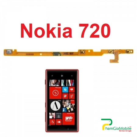 Dây Nút Nguồn Âm Lượng Nokia 720 Linh Kiện Thay Thế Khi Bị Lỗi Liệt Không Bấm Được