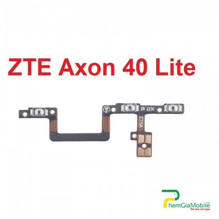 Dây Nút Nguồn ZTE Axon 40 Lite On Off Âm Lượng Power Volume Button Mới