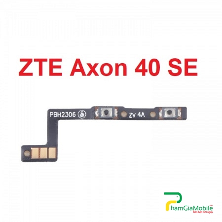 Dây Nút Nguồn ZTE Axon 40 SE On Off Âm Lượng Power Volume Button Mới