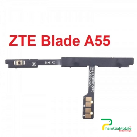 Dây Nút Nguồn ZTE Blade A55 On Off Âm Lượng Power Volume Button Mới