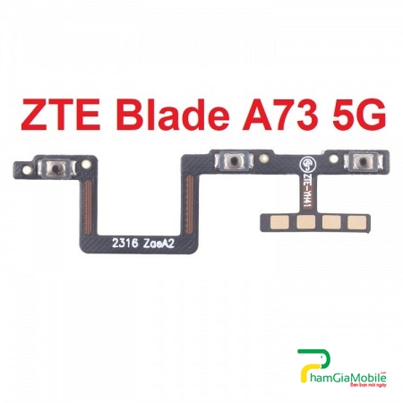 Dây Nút Nguồn ZTE Blade A73 5G On Off Âm Lượng Power Volume Button Mới