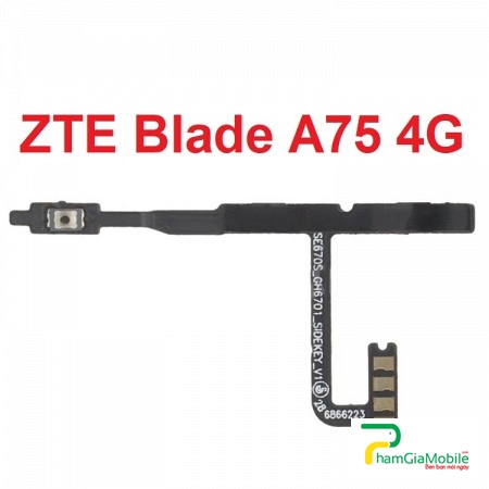 Dây Nút Nguồn ZTE Blade A75 4G On Off Âm Lượng Power Volume Button Mới