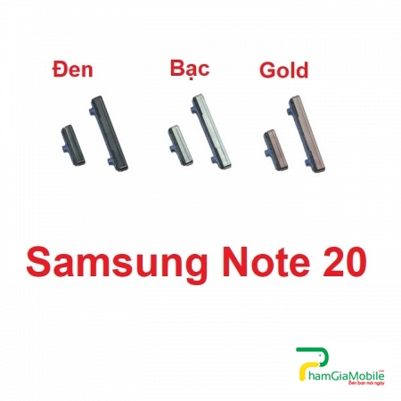 Nút Nguồn Nhựa Âm Lượng Ngoài Samsung Galaxy Note 20 SM-N980 Original Power Button + Volume Control Button