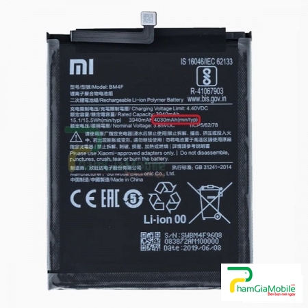 Khắc Phục Lỗi Pin Xiaomi Mi CC9 Phù Pin, Hao Pin Tại HCM