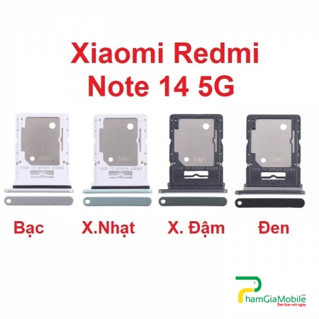 Khay Sim Xiaomi Redmi Note 14 5G Original SIM  Micro SD Card Tray