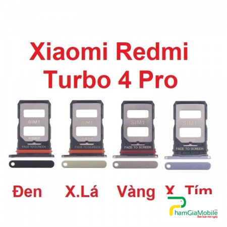 Khay Sim Xiaomi Redmi Turbo 4 Pro Original SIM Card Tray + SIM Card Tray