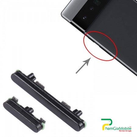 Nút Nguồn Ngoài Vỏ Google Pixel 6 Điều Chỉnh Âm Lượng Nhựa Bên Sườn Original Power Button + Volume Control