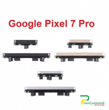 Nút Nguồn Ngoài Vỏ Google Pixel 7 Pro Điều Chỉnh Âm Lượng Nhựa Bên Sườn Original Power Button + Volume Control