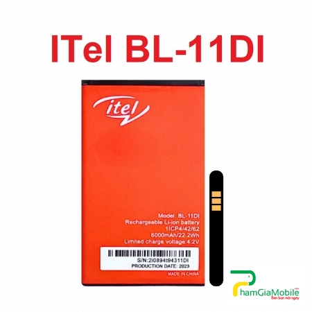 Pin ITel BL-11DI iT6110 iT6110B iT6130 iT6131 iT6110 iT6110B  iT6130 iT6131 Zin New Hãng
