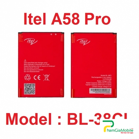 Pin itel BL-38CI Battery Cho Itel A58 Pro Zin