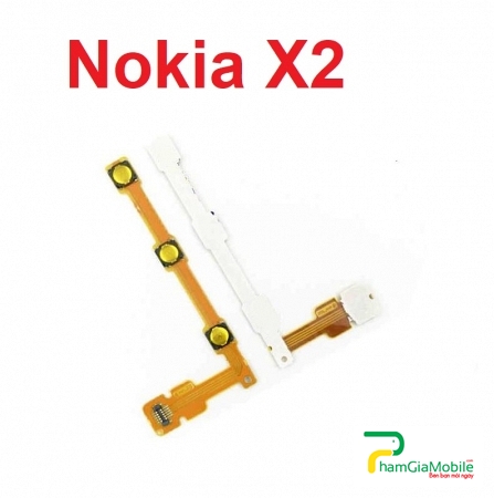 Dây Nút Nguồn Âm Lượng Nokia X2 RM-1013 Side Power On off + Volume Key Flex Cable